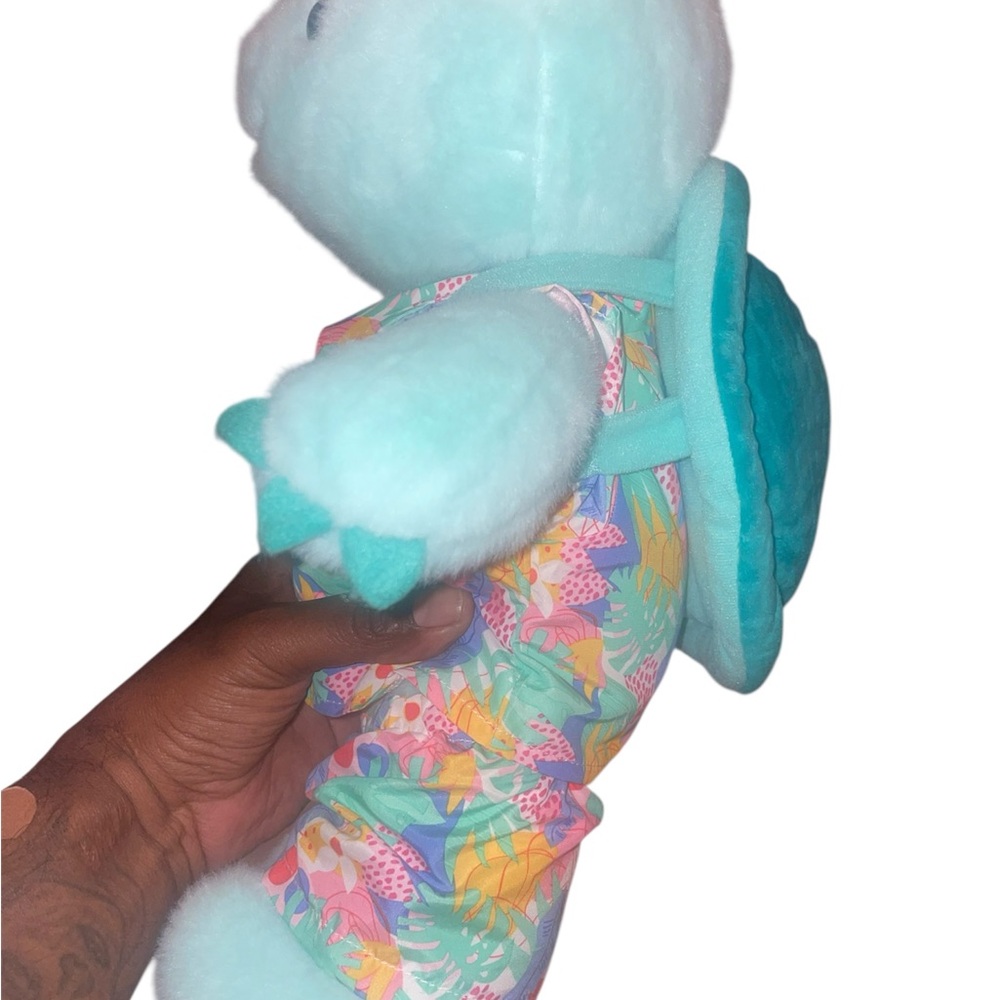 Build A Bear Sea Turtle Snappy Fun Detach Shell Mint Green 16"-Holiday Sleeper - Picture 2 of 7